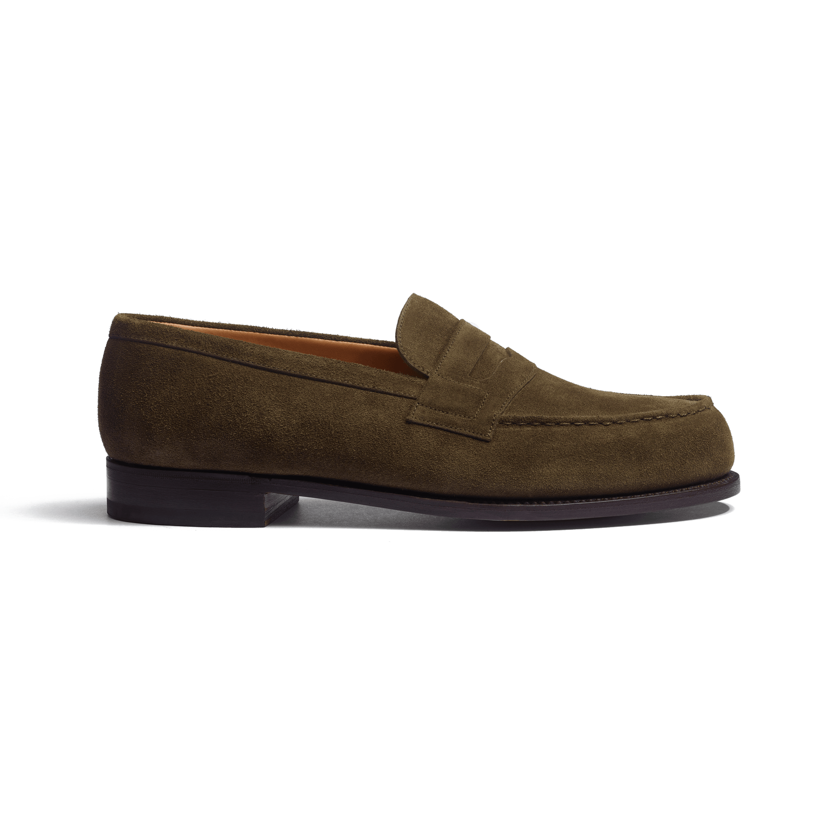 180 Loafer [Men Khaki suede calfskin]