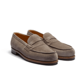 180 Loafer [Men Chesnut brown suede calfskin]