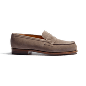 180 Loafer [Men Chesnut brown suede calfskin]