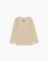 Ecru Net Cardigan