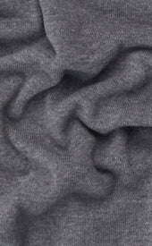Medium Gray Cool Cotton Button Front Polo Final Sale