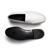 Le Moc' Weston Loafer[Men White grained calfskin]
