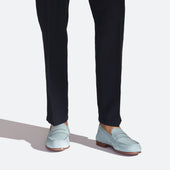 Le Moc' Weston Loafer[Men Light Blue Nubuck]