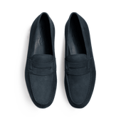 Le Moc' Weston Loafer[Men Navy blue nubuck]