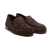 Le Moc' Weston Loafer[Men Chestnut brown nubuck]