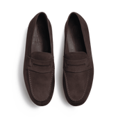 Le Moc' Weston Loafer[Men Chestnut brown nubuck]