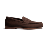 Le Moc' Weston Loafer[Men Chestnut brown nubuck]