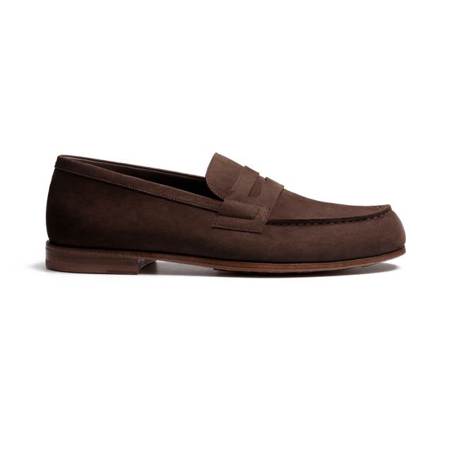 Le Moc' Weston Loafer[Men Chestnut brown nubuck]
