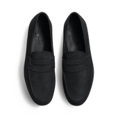 Le Moc' Weston Loafer[Men Black Nubuck]