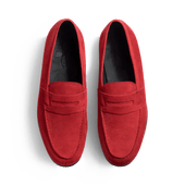 Le Moc' Weston Loafer[Men Red Nubuck]