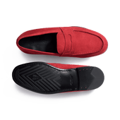 Le Moc' Weston Loafer[Men Red Nubuck]