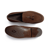 Le Moc' Pampilles Loafer[Men Dark brown nubuck]