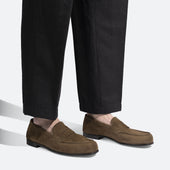 Le Moc' Weston Loafer[Men Khaki nubuck]