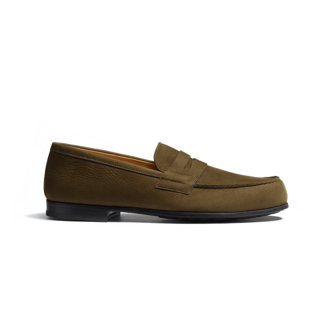 Le Moc' Weston Loafer[Men Khaki nubuck]