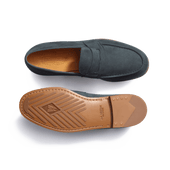 Le Moc' Weston Loafer[Men Charcoal Grey Nubuck]
