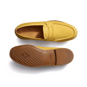Le Moc' Weston Loafer[Men Yellow Nubuck ]