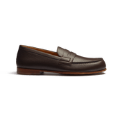 Le Moc' Weston Loafer[Men Dark Brown grained calfskin]