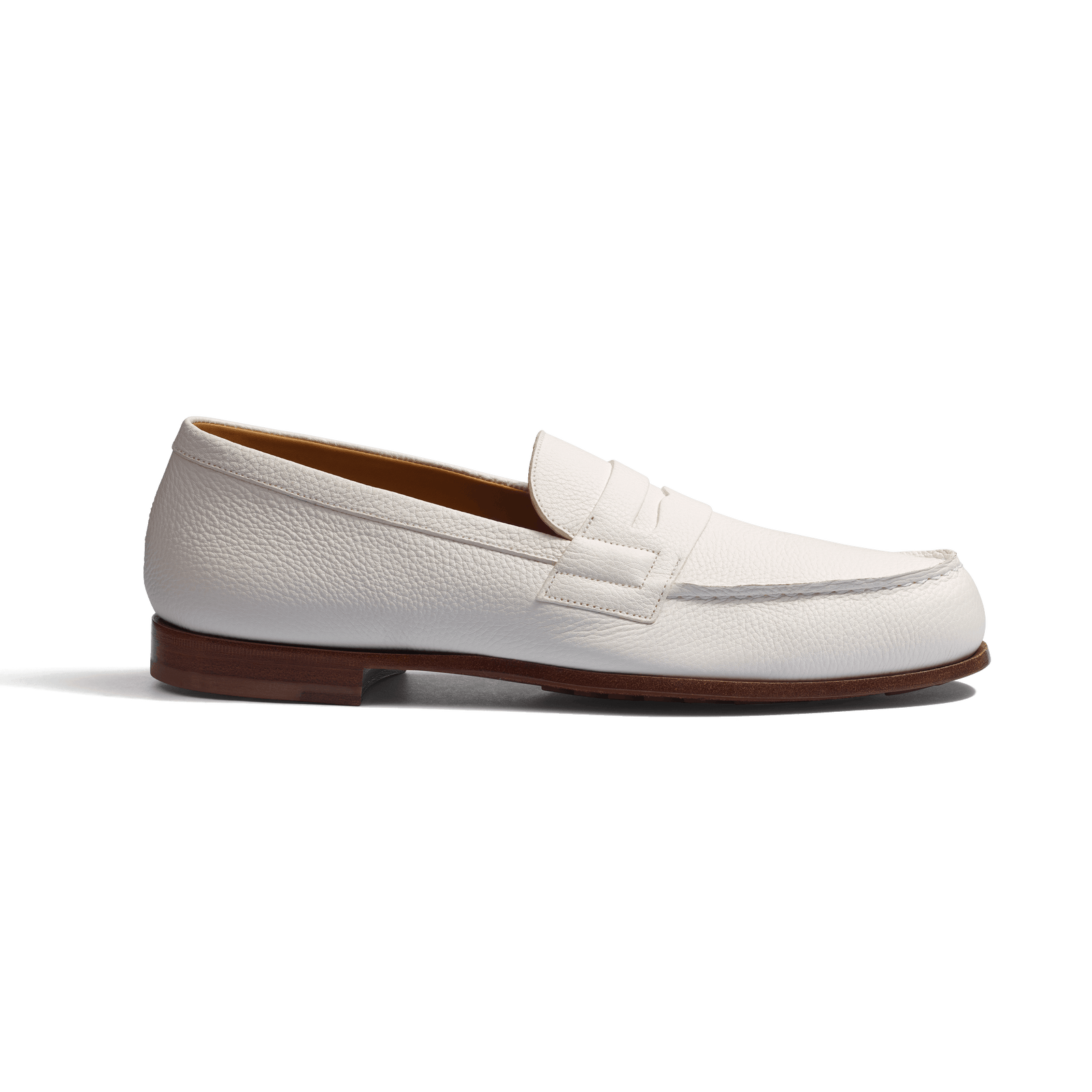 Le Moc' Weston Loafer[White grained calfskin]