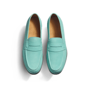 Le Moc' Weston Loafer[Turquoise nubuck]