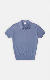 Short Sleeve Johnny Collar Polo