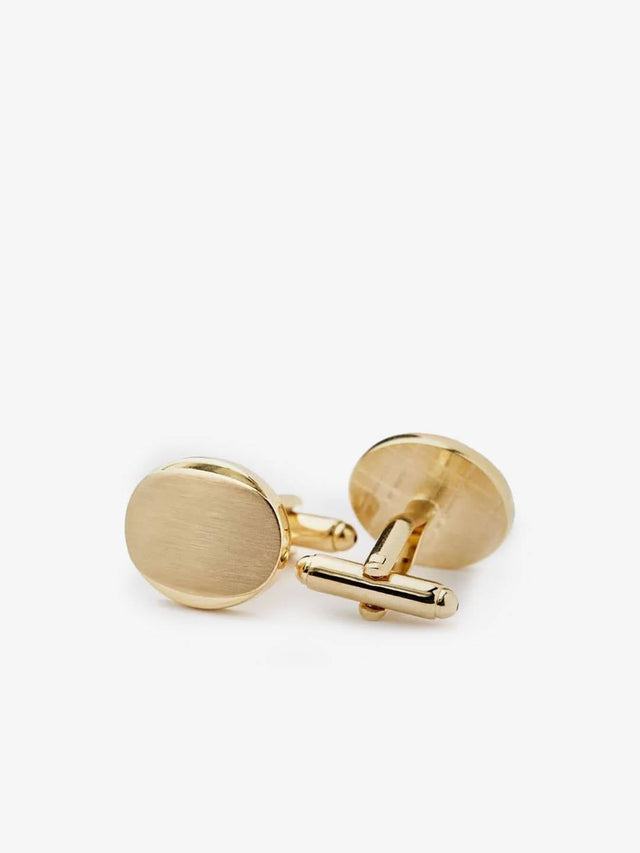 Gold Cufflinks Orb