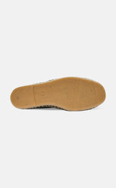 Green Herringbone Espadrille Shoes