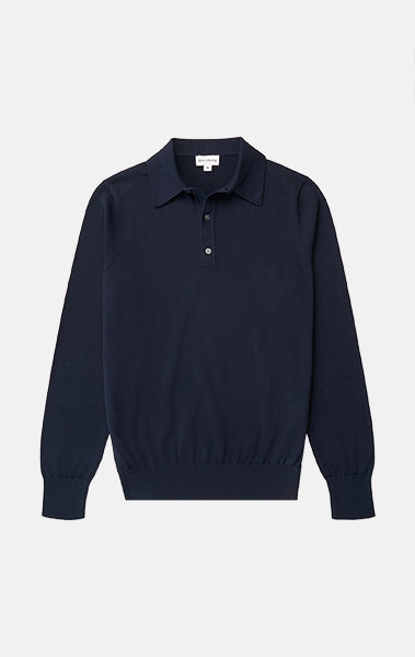 Cool Cotton Long Sleeve Polo Final Sale