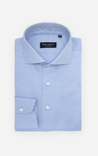 Medium Full Spread Collar Fine Twill