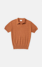 Diamond Knit Polo Final Sale