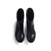 Fireman boot [Men Water repellent black calfskin]