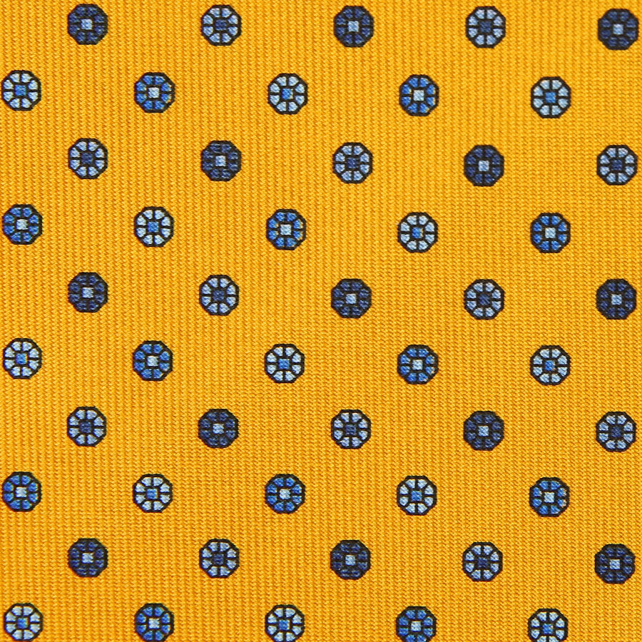 Floral Printed Silk Bespoke Tie