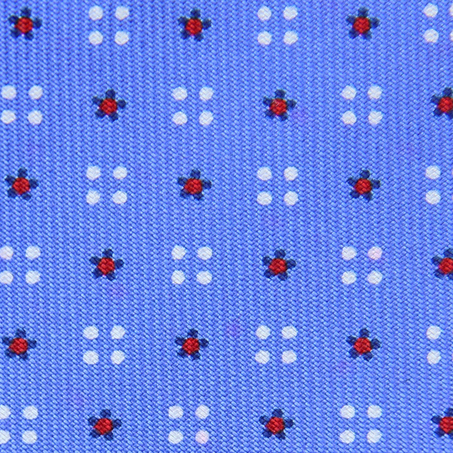 Floral Printed Bespoke Silk Tie Iii