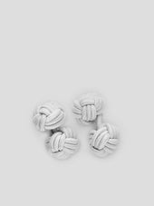White Silk Knots
