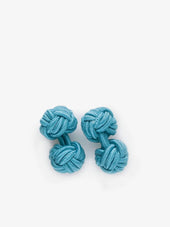 Turquoise Silk Knots