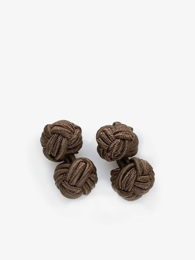Olive Green Silk Knots