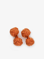 Orange Silk Knots