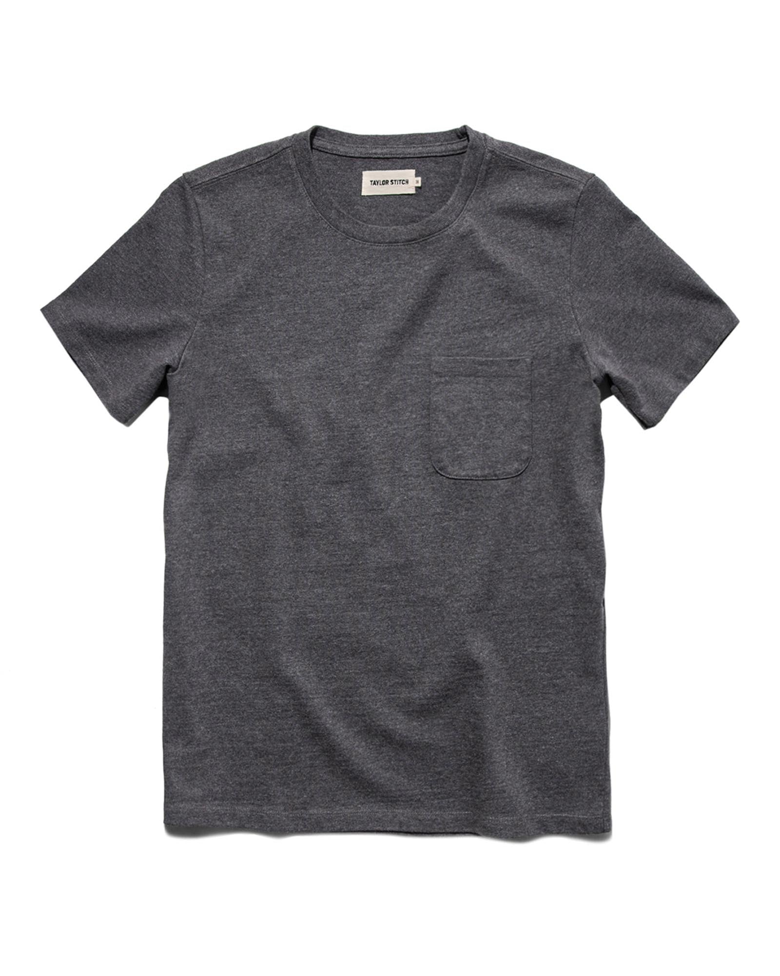 The Heavy Bag Tee In Heather Grey