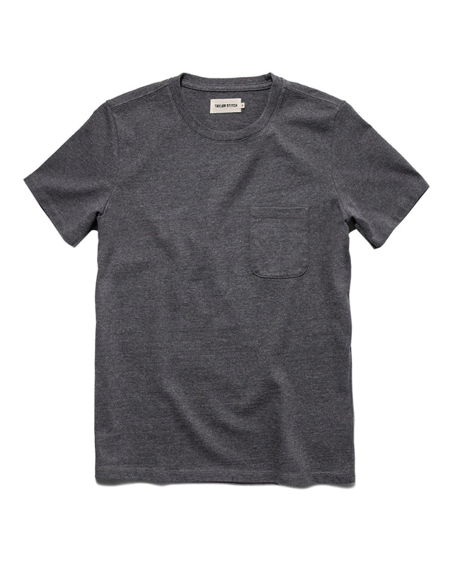 The Heavy Bag Tee In Heather Grey