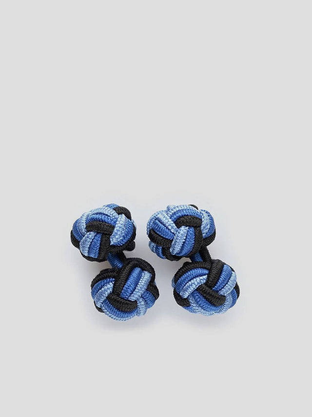 Dark Blue Silk Knots Mix