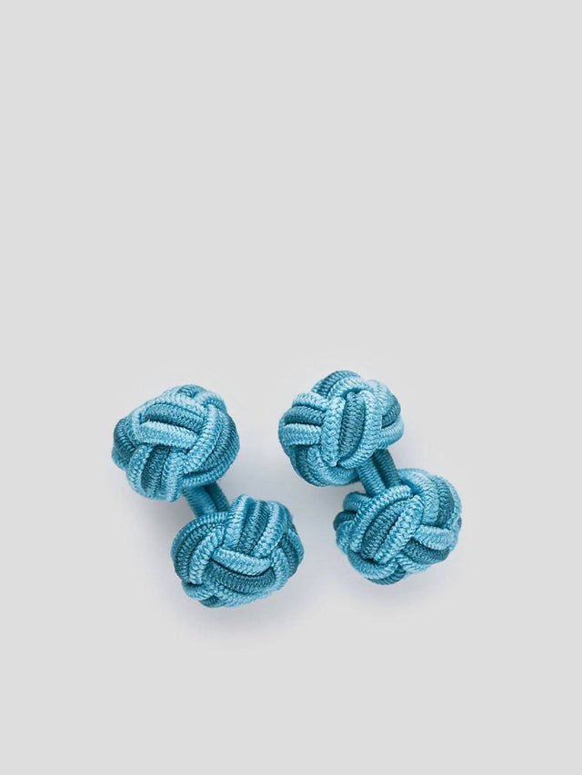 Light Blue Silk Knots Mix