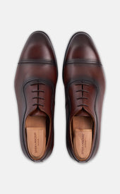 Dark Brown Balmoral Cap Toe