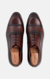 Dark Brown - Balmoral Cap Toe
