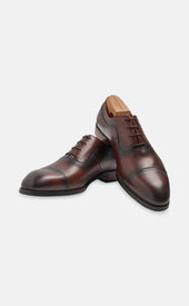 Dark Brown Balmoral Cap Toe