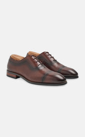 Dark Brown Balmoral Cap Toe
