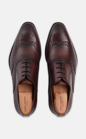 Dark Brown Coffee Wingtip