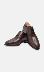 Dark Brown Coffee Wingtip