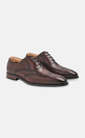 Dark Brown Coffee Wingtip