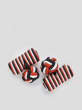 Red Silk Knots Cylinder