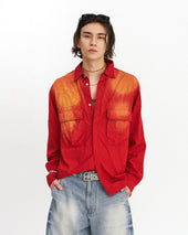 Army Field Shirts Fading Red