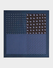 Patterned Silk Twill Handkerchief